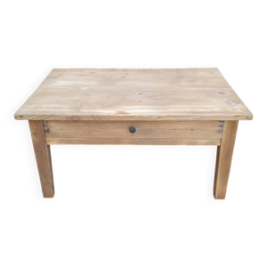Table basse ancienne - sapin