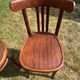 Set of 6 Thonet and Fishel bistro chairs, early 20th century