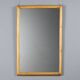 Vintage mirror with bamboo frame, Italian design, 1980s.