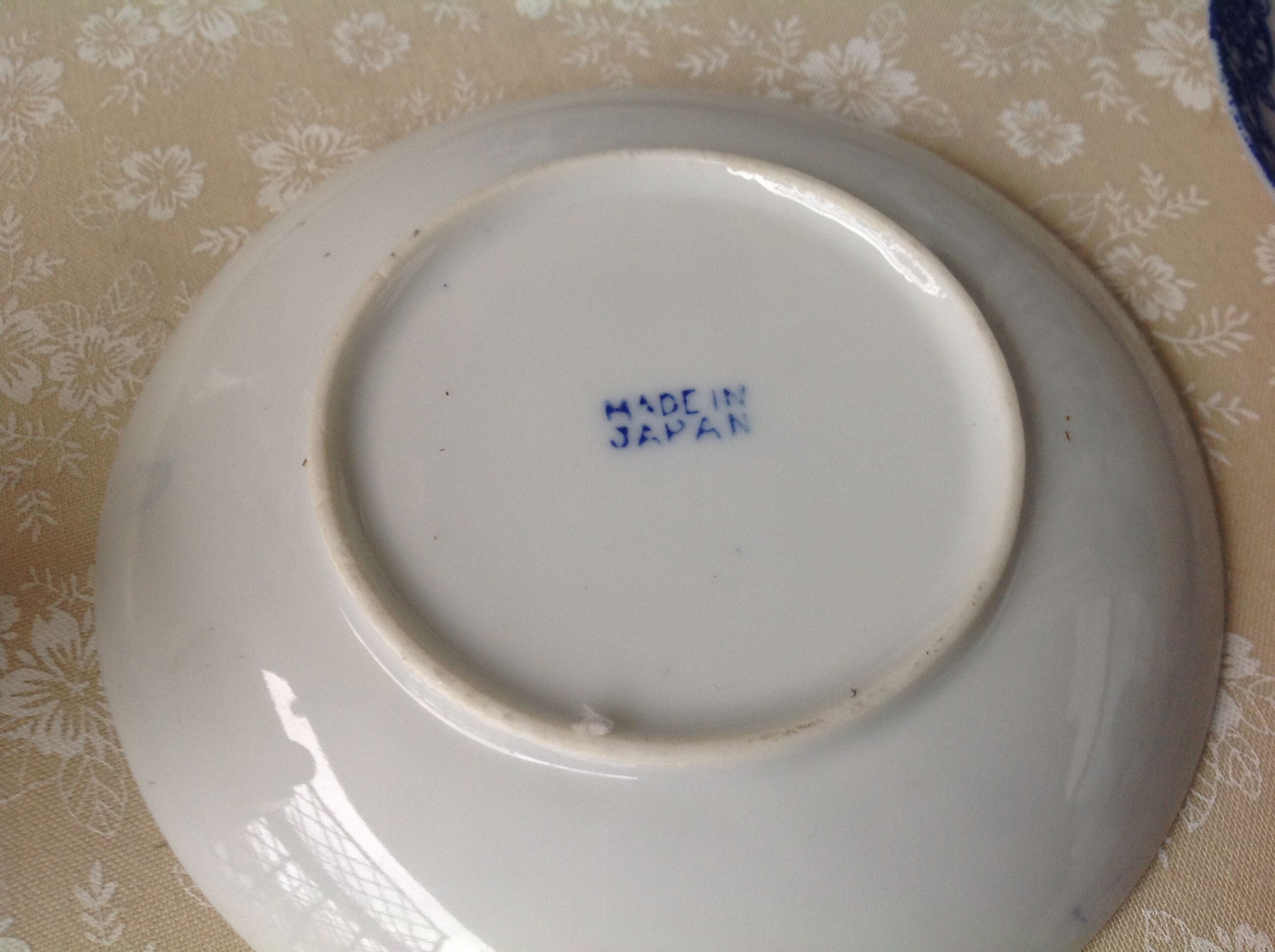 Set of 5 japanese porcelain cups