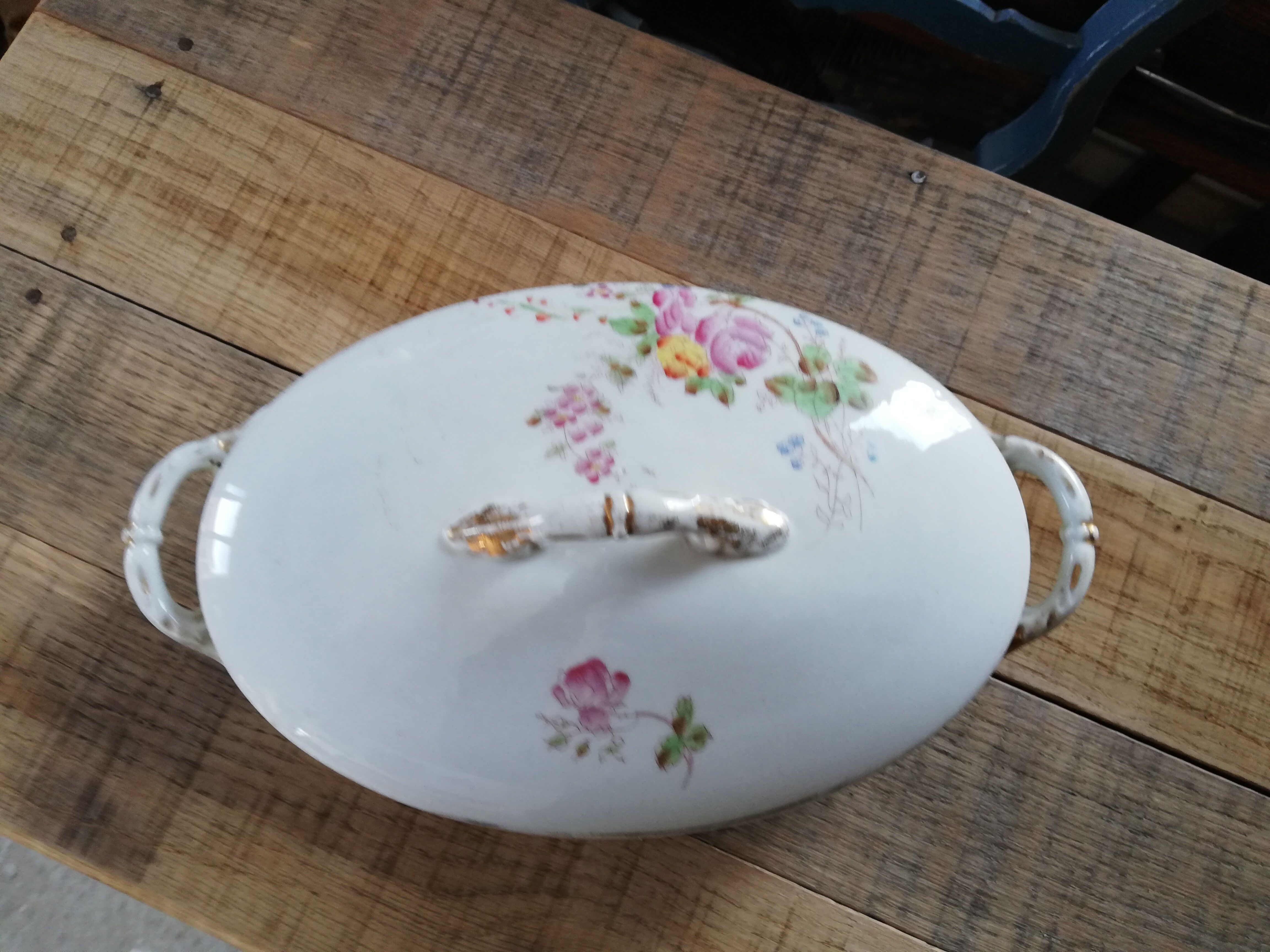 Soupière porcelaine de Limoges