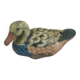 Ceramic duck figurine