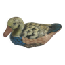Figurine canard en céramique
