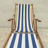 Vintage transat with foot rest