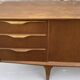 Mid-century Jentique sideboard / Long John in teak. Modern/retro/Danish vintage style.
