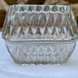 Duralex glass butter dish