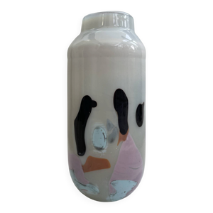 Vase en verre soufflé