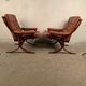 Pair of Siesta armchairs by Ingmar Relling, Westnof, Norway, 1960s