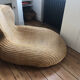 Fauteuil en rotin années 60