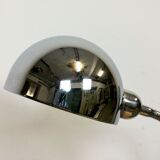 Lampe de table italienne en col de cygne vintage chromée, années 1960