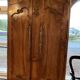 19th-century Vendée wedding armoire in walnut