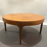 60s round coffee table