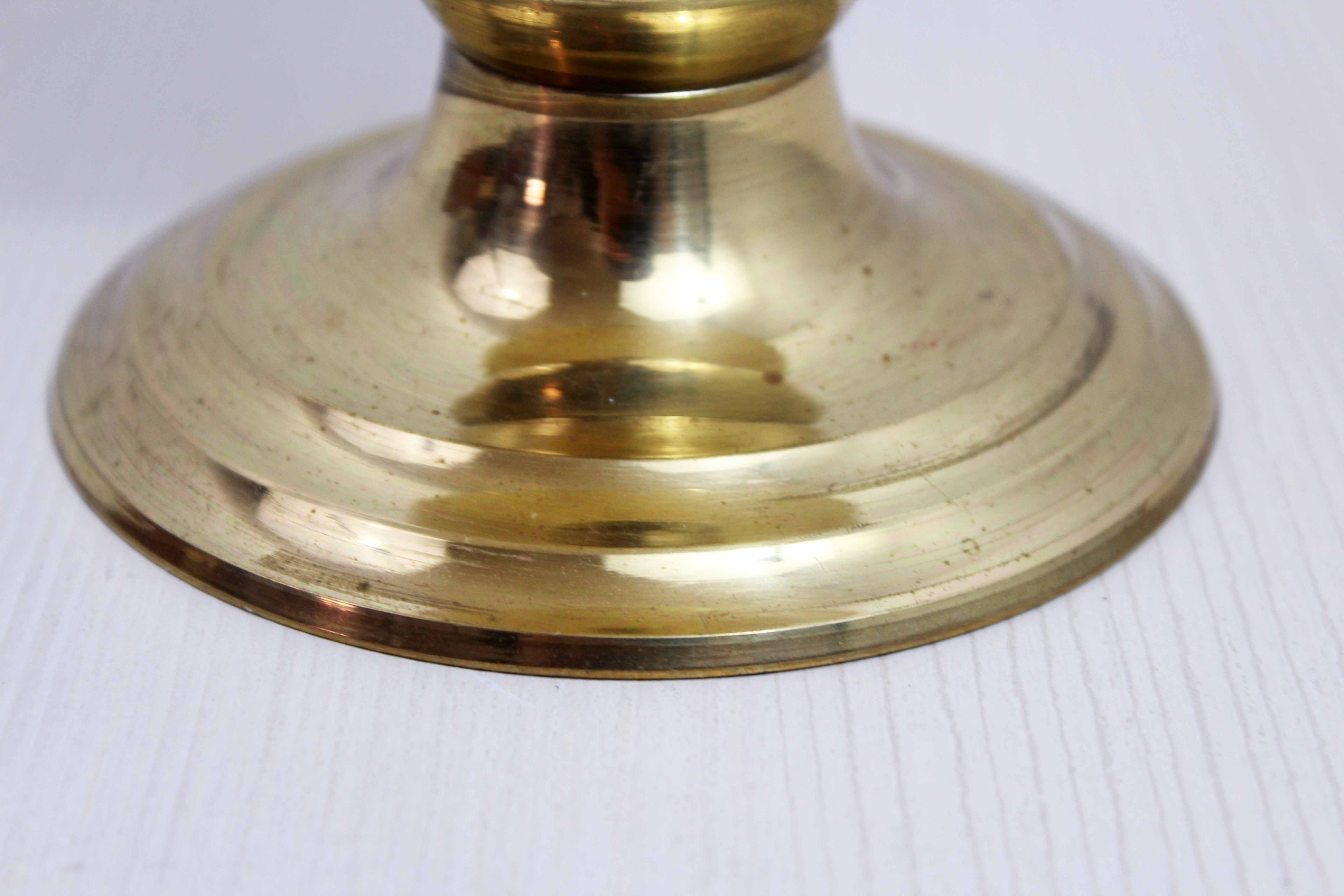 Brass candlestick