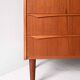 Scandinavian teak chest of drawers with 6 drawers from the 1950s/60s