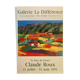 Affiche de Claude Roux Gallerie La différence Antibes 1991