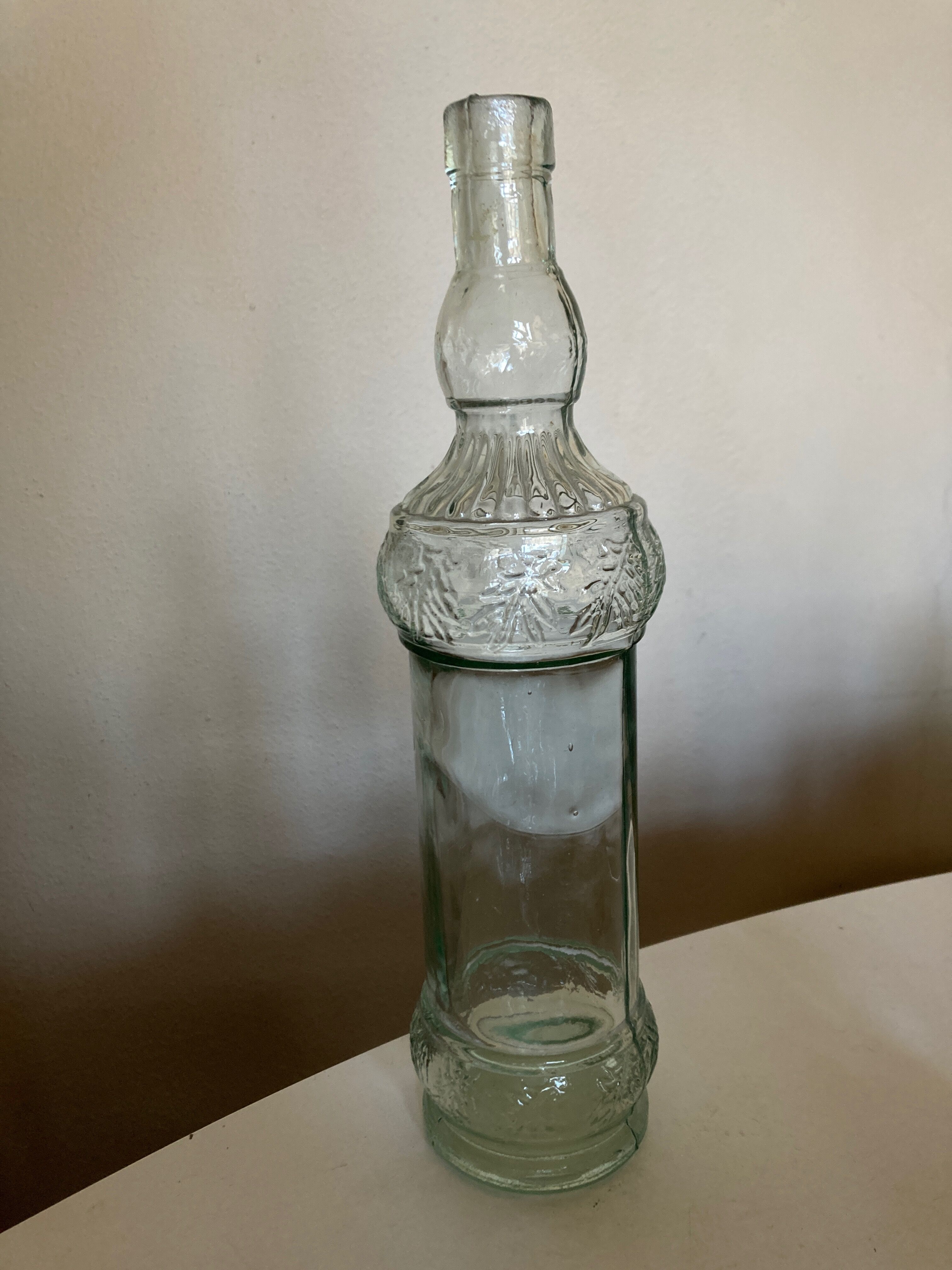 Product Pop Up Christmas 22 Pressed glass bottle 1960