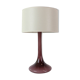 1960s Portuguese Amethyst Opaline Glass Table Lamp