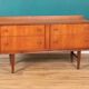 Retro Teak 1960s Homeworthy Chest Of Drawers TV Cabinet Sideboard