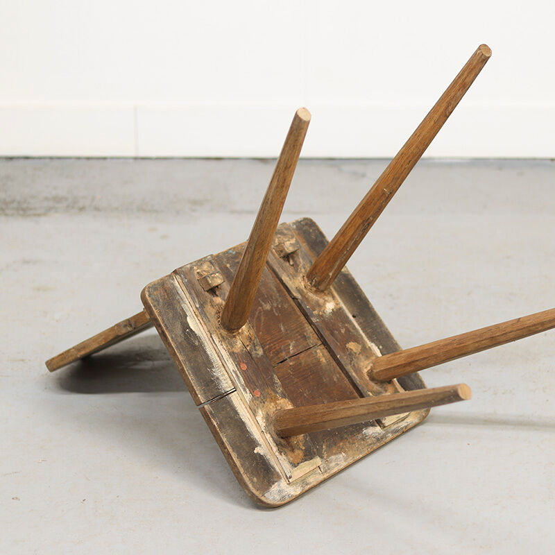 19th century antique Primitive mountain chair