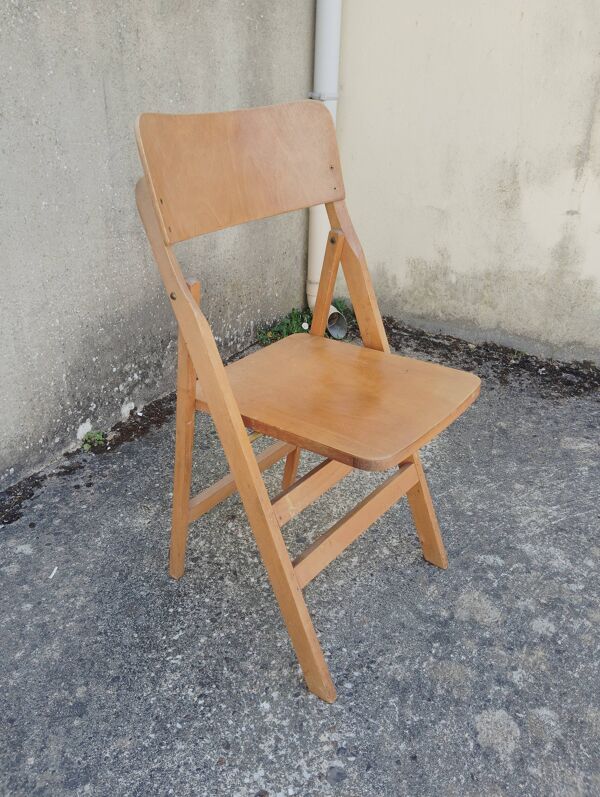 Chaise bistrot pliante Baumann