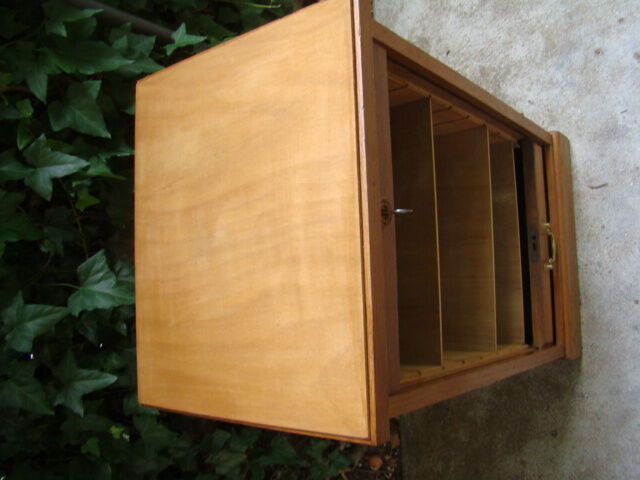 Old oak filing cabinet
