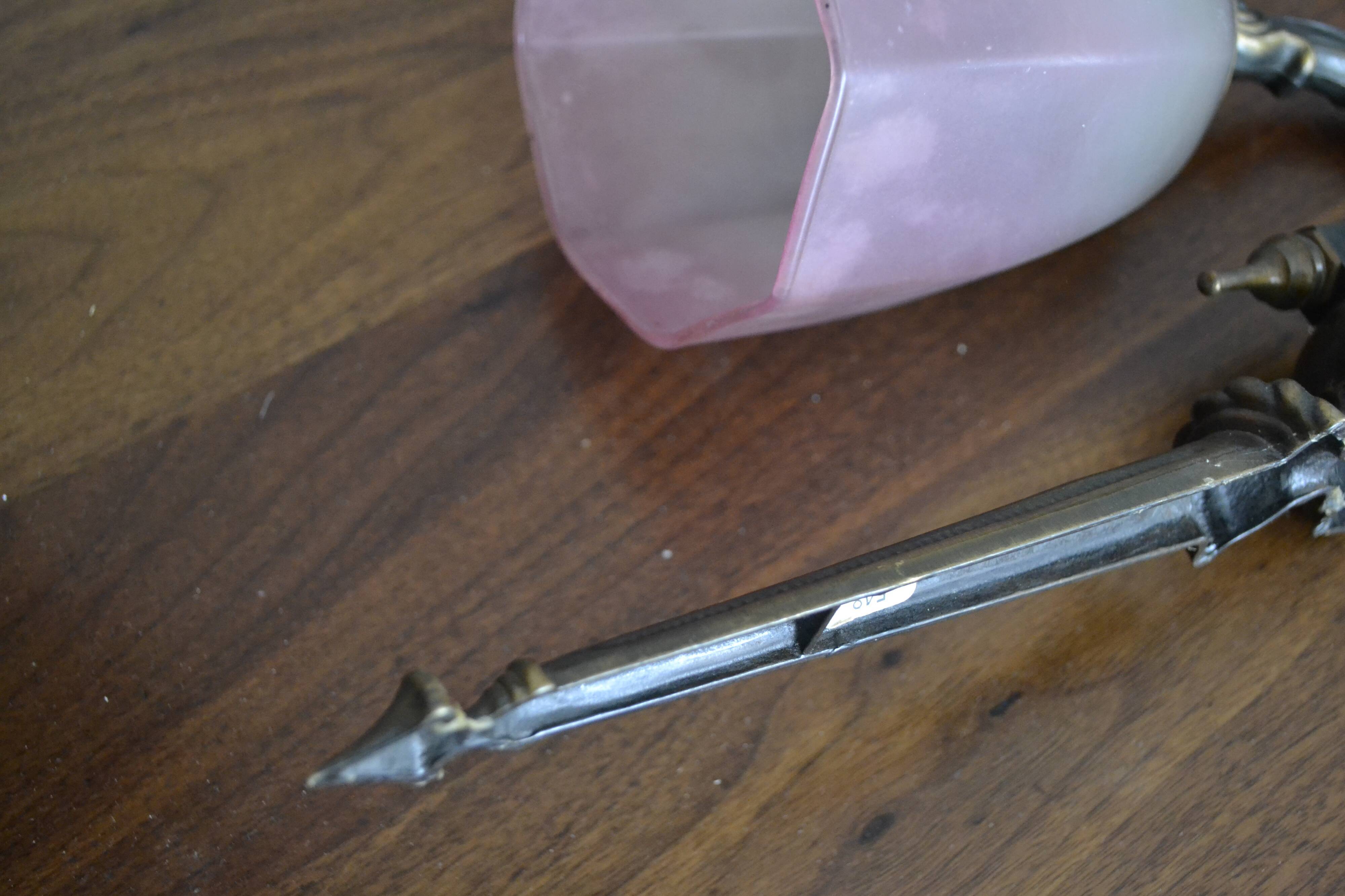 Art Deco wall lamp