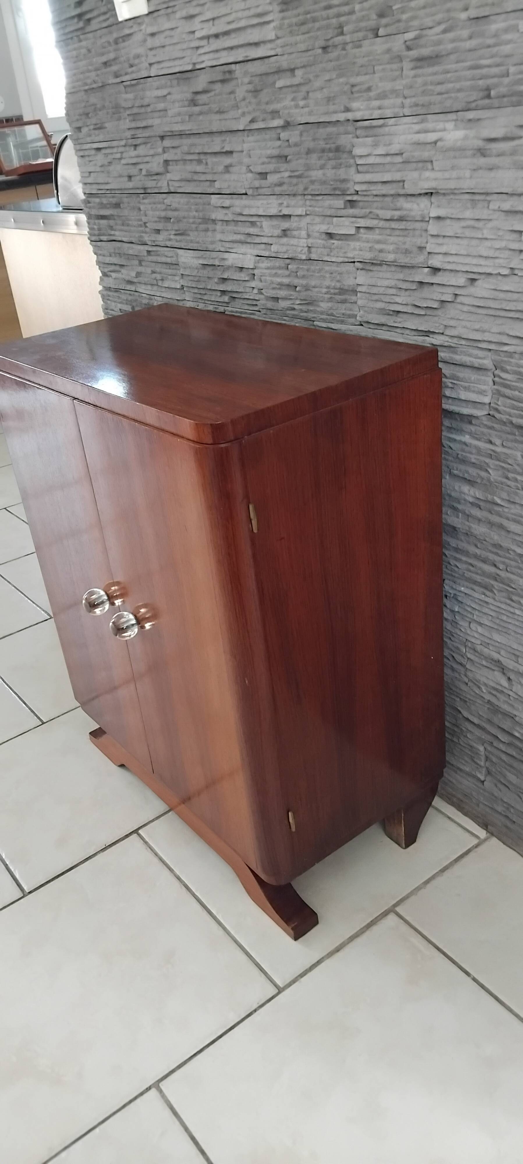 Petit meuble bas art deco vintage