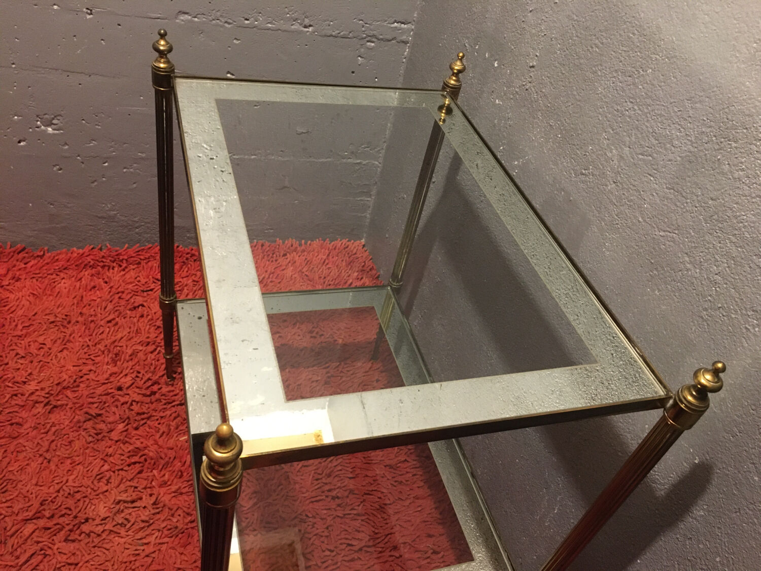 Two-top side table