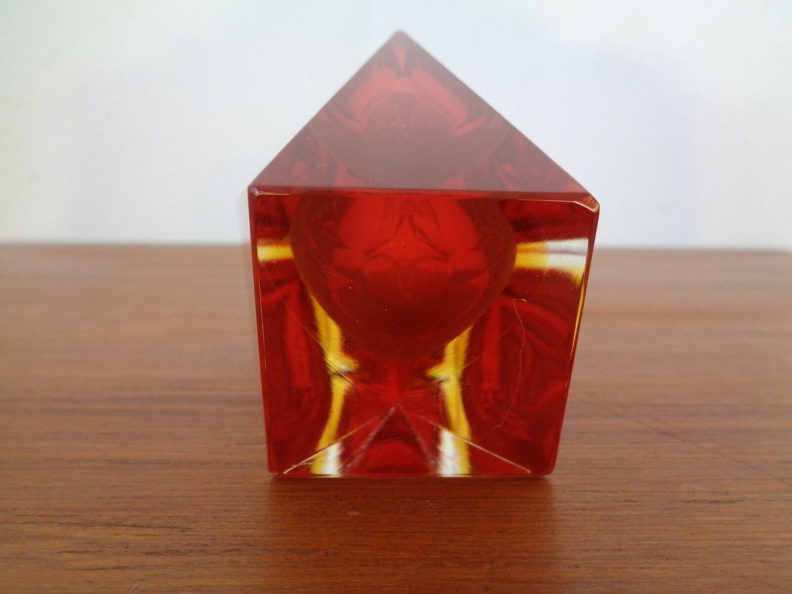 Vintage Italian Murano Glass Vase, 1960s