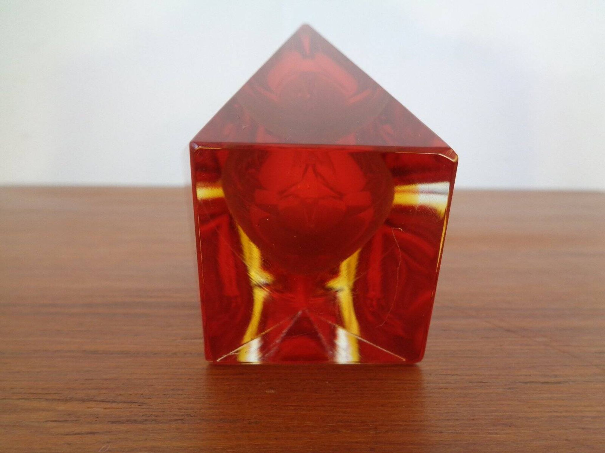 Vintage Italian Murano Glass Vase, 1960s