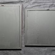 Paire de tableaux post-impressionnistes signés BERJONNEAU, huile sur carton
