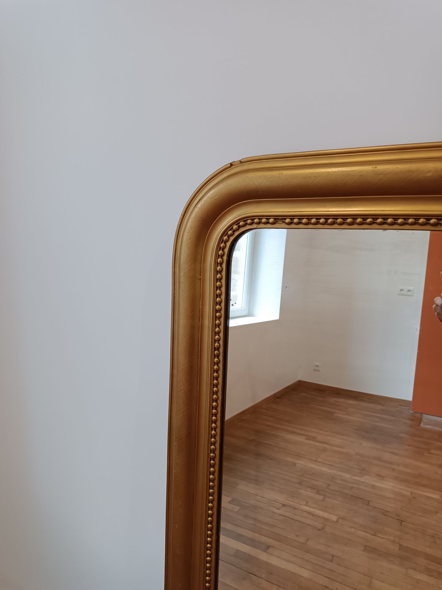 Antique mirror Louis Philippe 143/116 cm