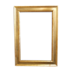 Cadre rectangulaire doré