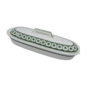 Box comb holder with lid