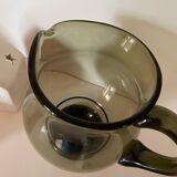 Smoked glass carafe