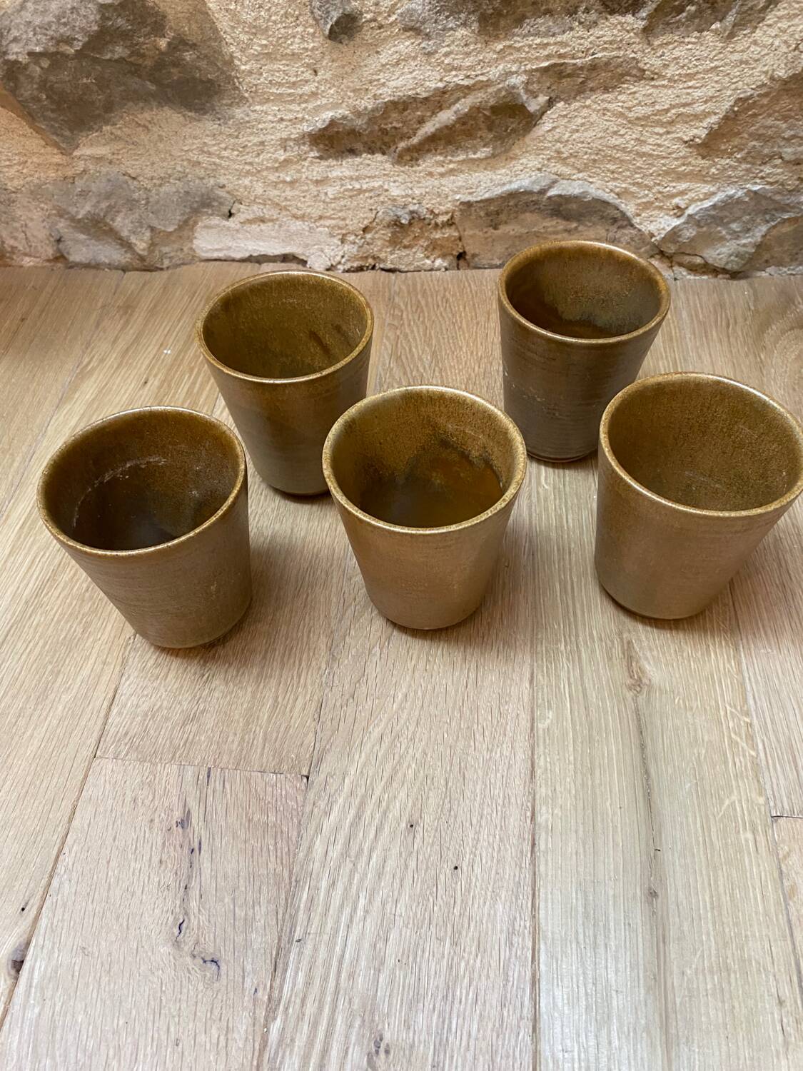 Verres grès du Marais