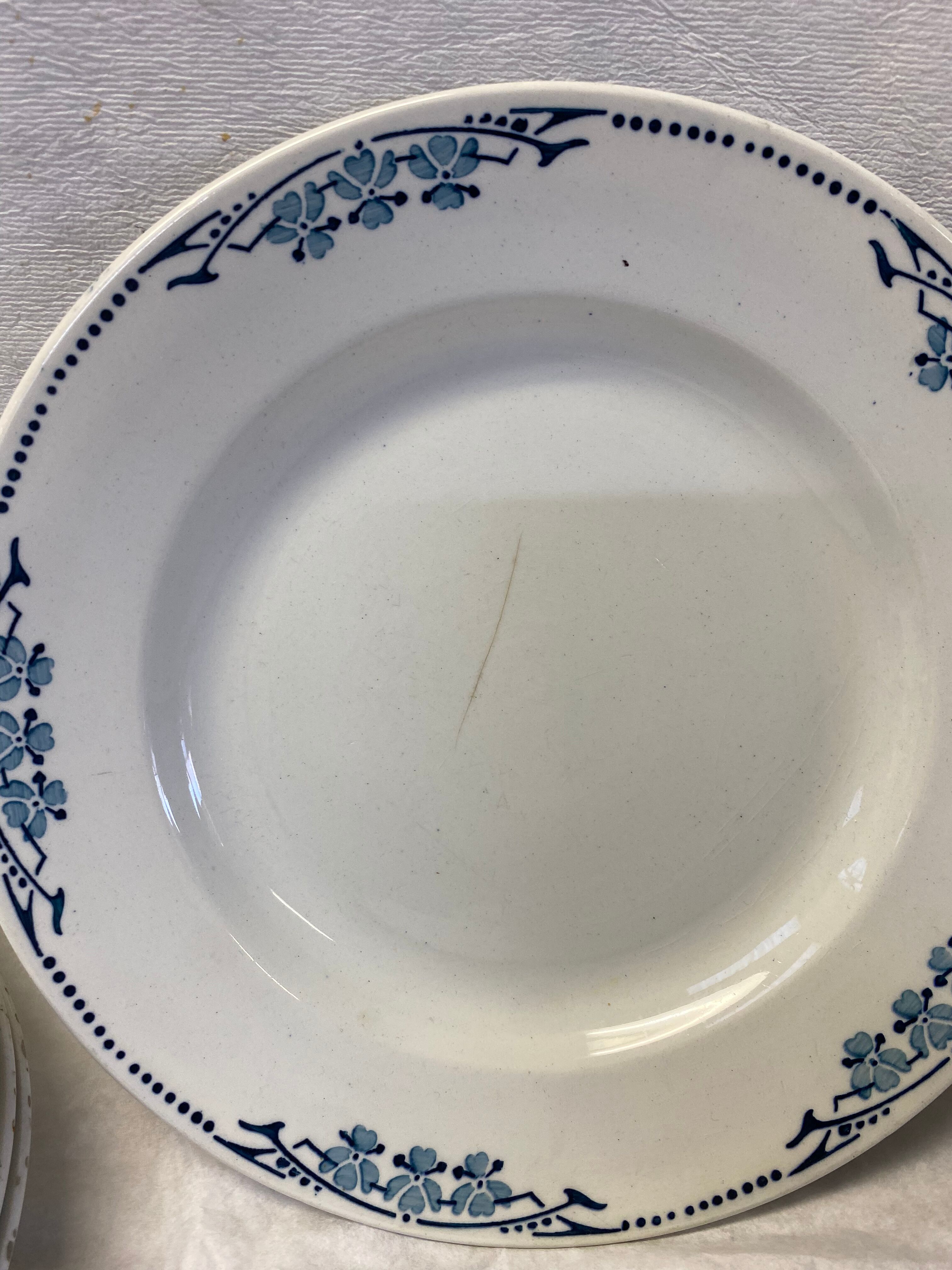 Set of 5 plates Villeroy and Boch Wallerfangen