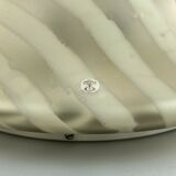 70s Peill & Putzler Plafoniere ceiling lamp glass space design lamp 70s