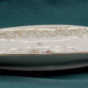 Small Dish, Ravier, Butter Dish or Empty Pocket in French Porcelain - Fragonard style pattern - 18th century