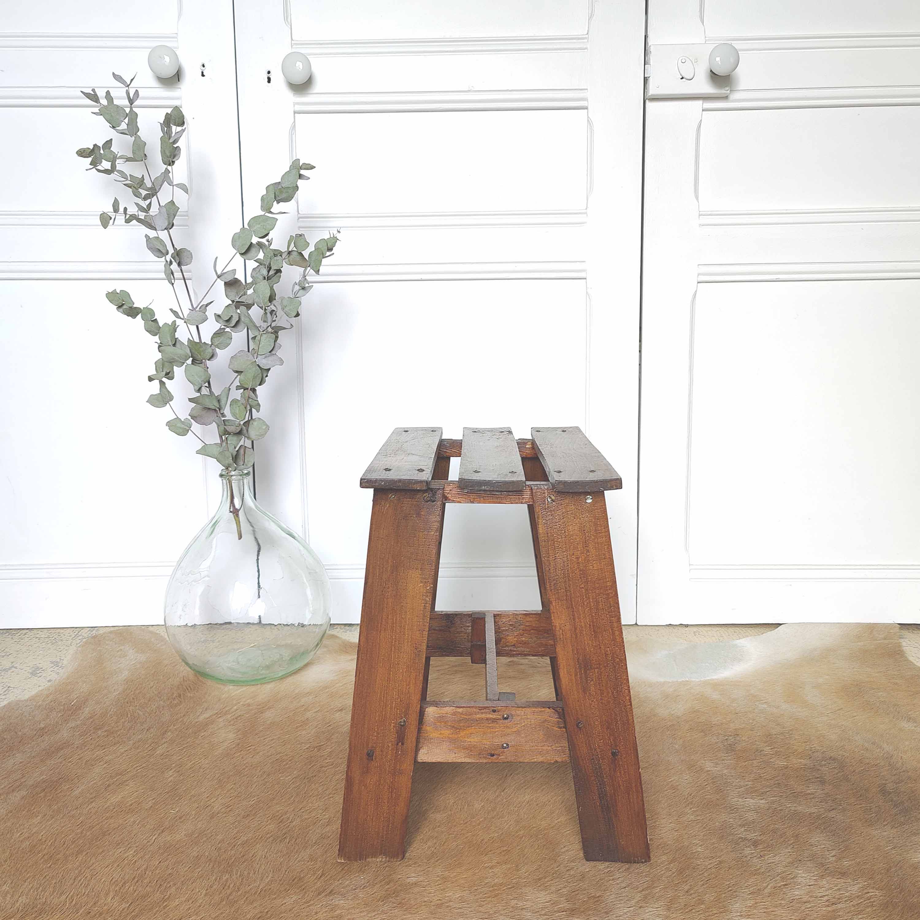 Wooden stool