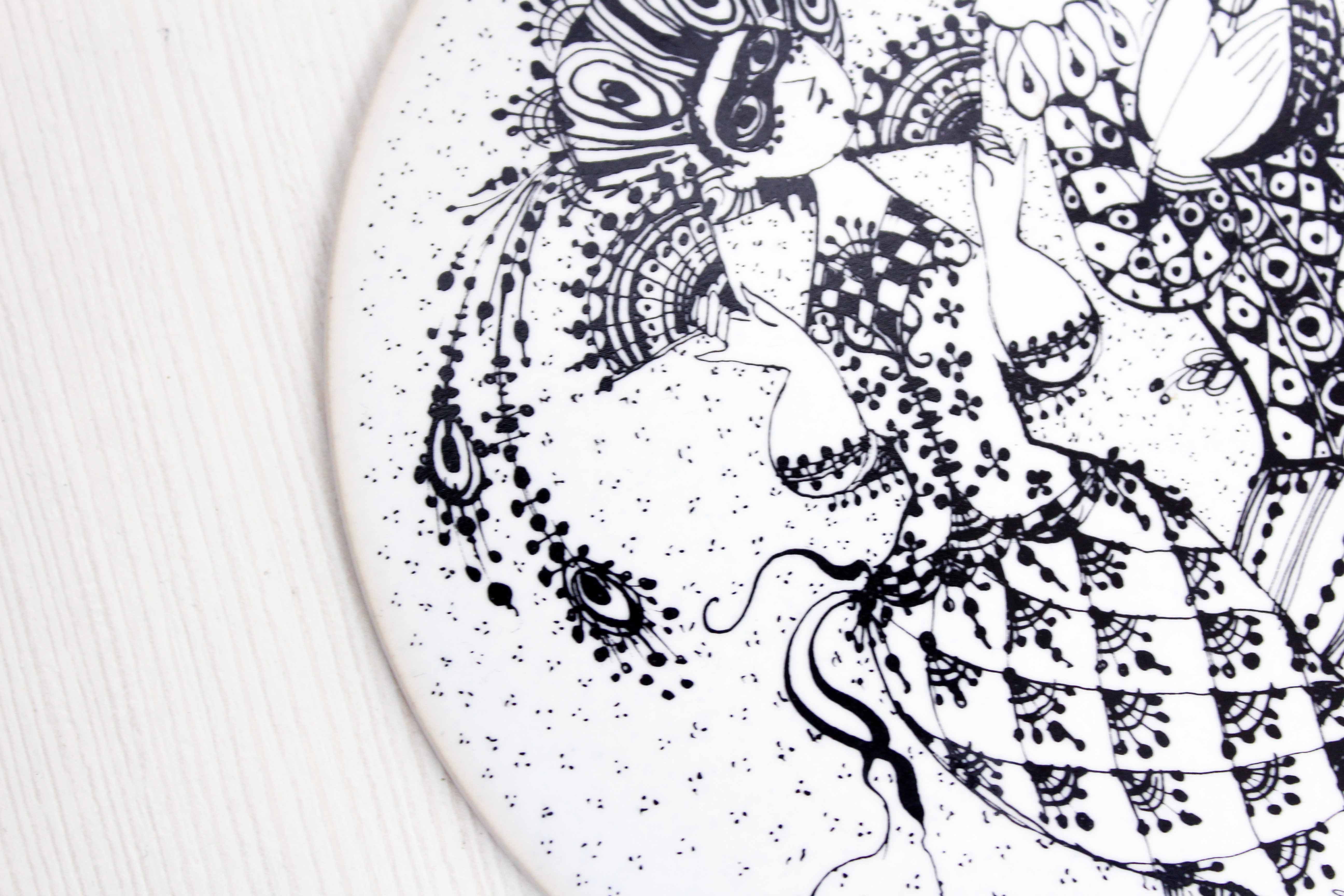 Decorative ceramics by Bjorn Wiinblad