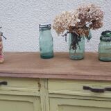 Parisian buffet patina yellow pastel