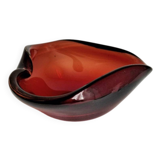 70s Glass Bowl or Ashtray