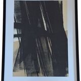 Hans Hartung - Untitled 1976 - Lithograph, 300 copies