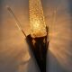 Pair of antique tulip arrow wall sconces