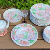 Tableware "Peony" Philipe Deshoulieres and Primerose Bordier