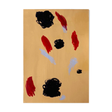 Hand Painted Abstract Wall Art 12 - Scribbles