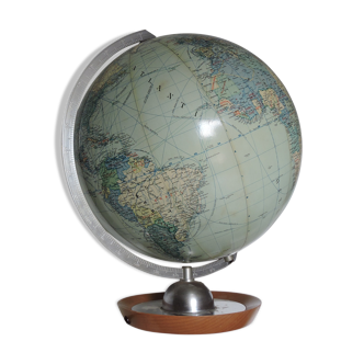 Vintage illuminated globe from Jro Globus, 1963