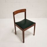 Set of 6 italian rosewood chairs, gessef, 1960