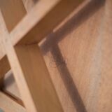 Pair of Luterma wooden chairs, light wood chair, bistro chair, extra chair, kitchen, countryside